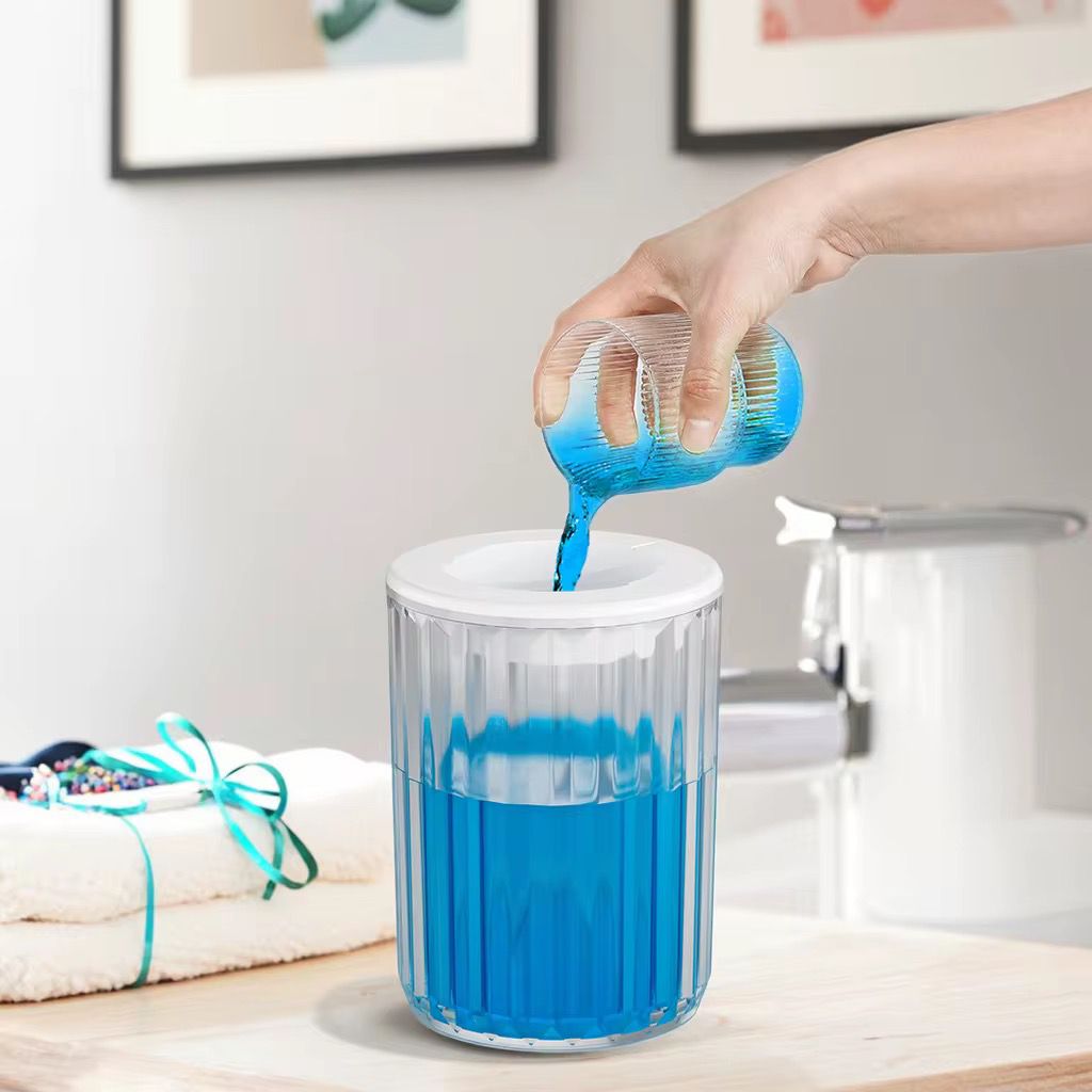 Electric Cleaning Brush with Smart Soap Dispensing System & 6 Cleaning Heads